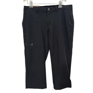 Patagonia Womens Happy Hike Cropped Pants Gray Size 10 Camping Outdoor NWT